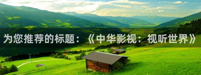 麥田映像攝影怎么樣：為您推薦的標題：《中華影視：視聽世界》